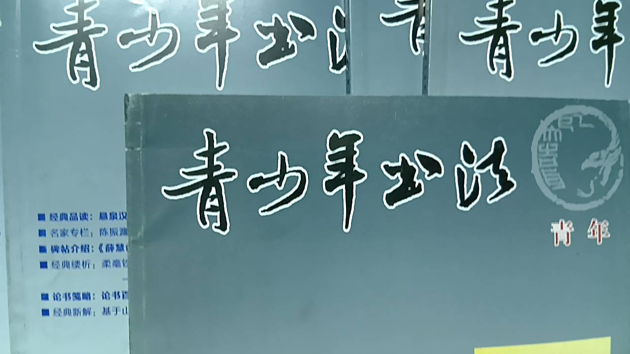 青少年書法（青年）